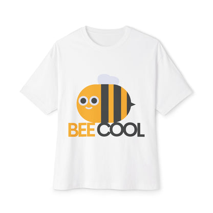 Bee Cool Unisex Oversized Tee - Fun Casual Wear, Perfect for Summer, Gifts for Bee Lovers, Ideal for Relaxed Days, Cute Graphic Shirt