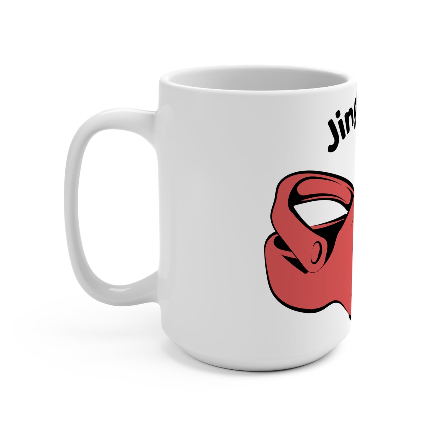 Jingle Bell Croc Mug | Holiday Coffee Cup, Fun Gift for Crocs Lovers, Christmas Decor, Unique Ceramic Mug